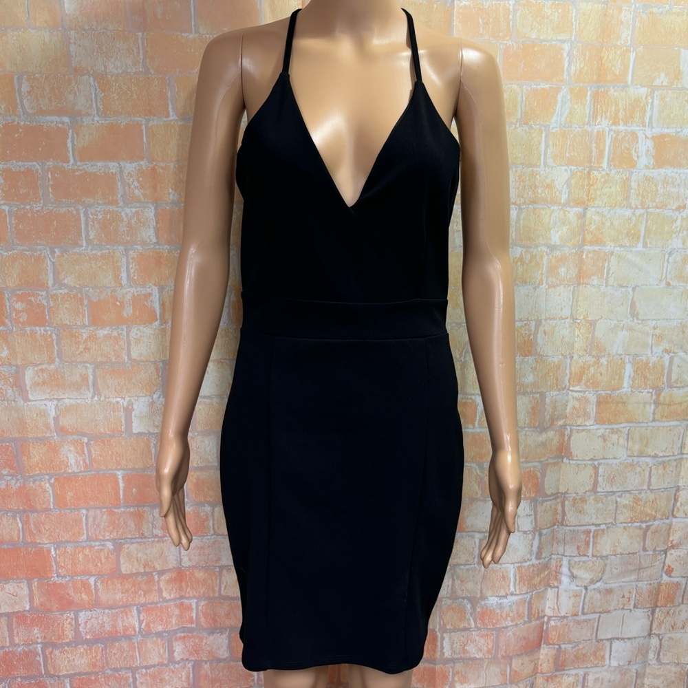O’Delilah Deep‎ V-Neck Lavender Back Dress